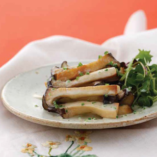 버섯 두유 소스 볶음