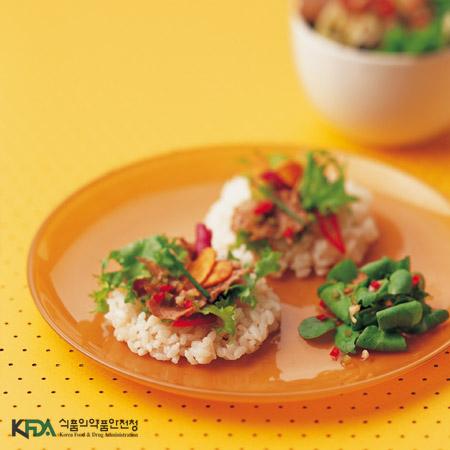 태국식 불고기 샐러드