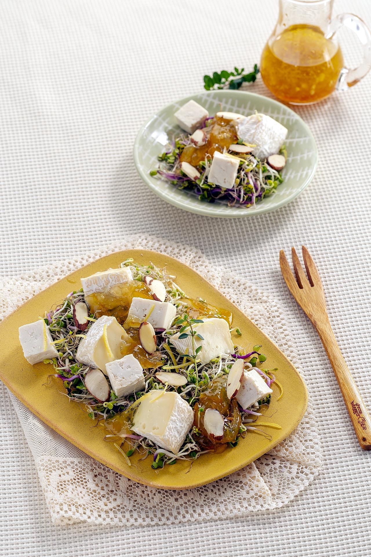 치즈두부샐러드