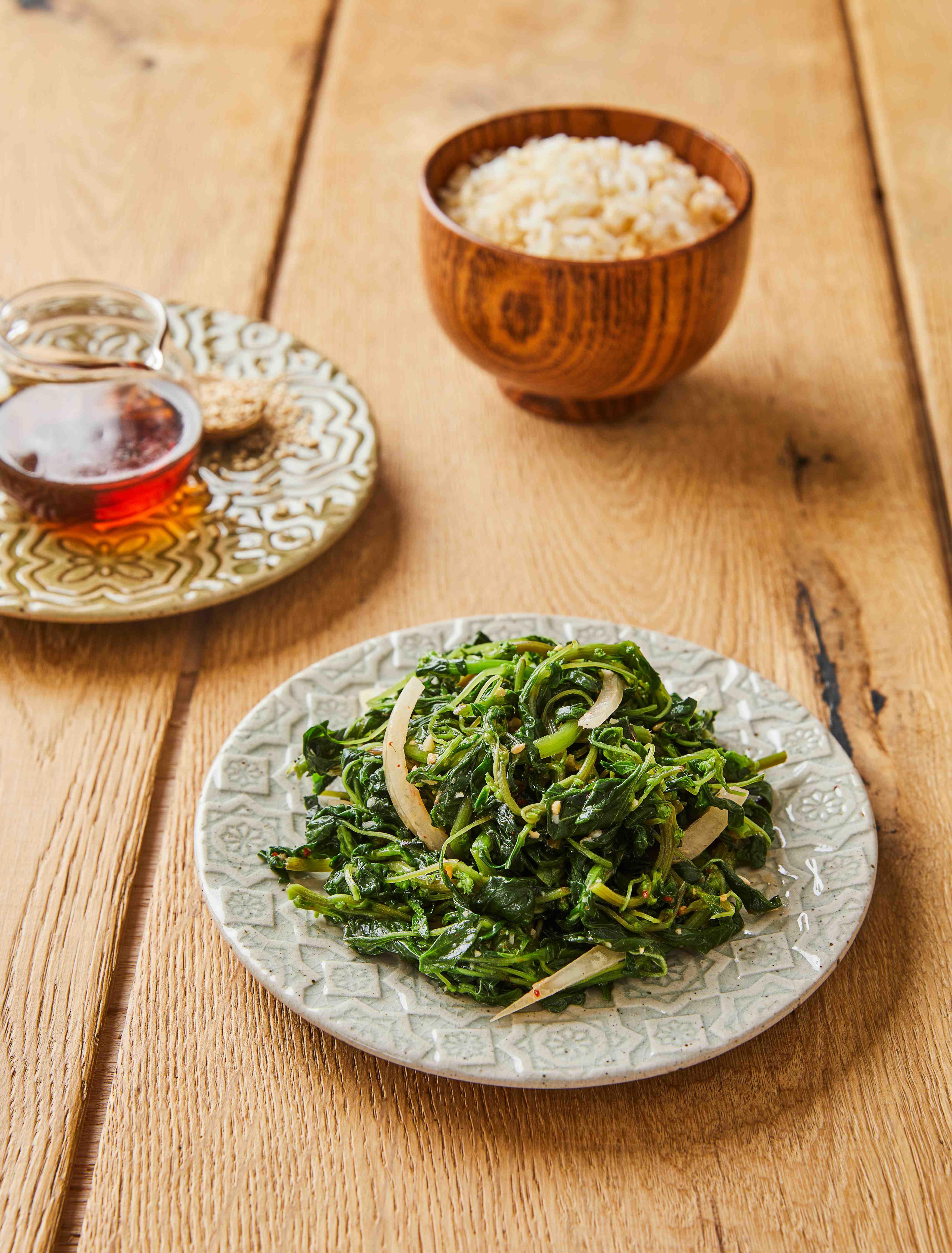 비름나물 된장무침