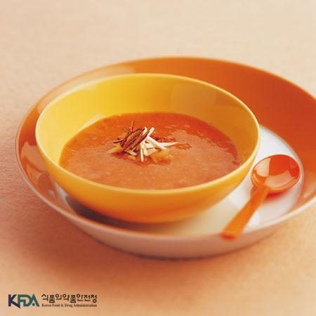 홍시 생밤 무침