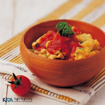 토마토소스 달걀볶음