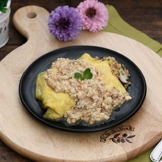 된장크림소스 잡곡 오므라이스