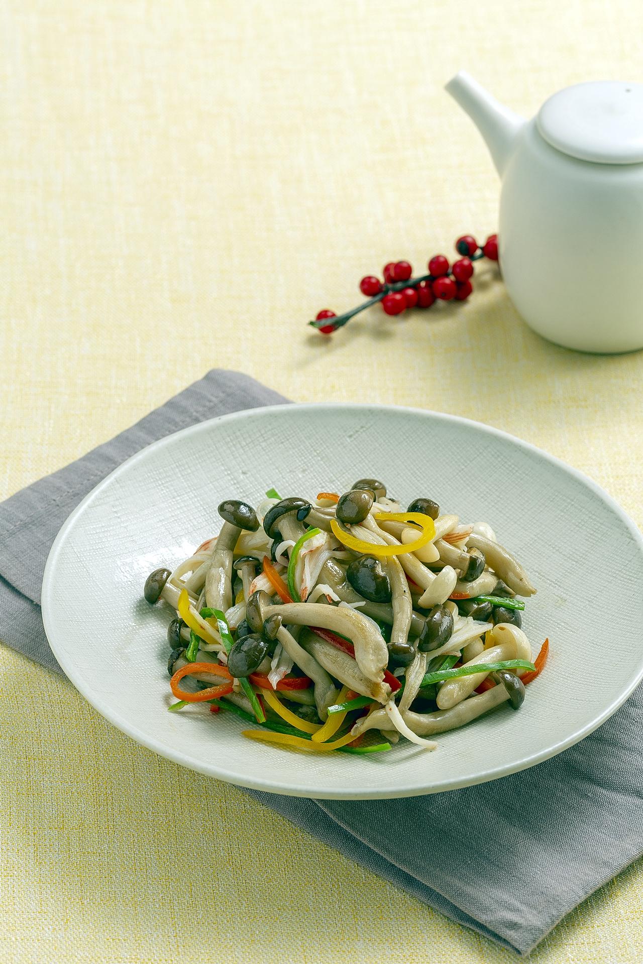 만가닥버섯볶음