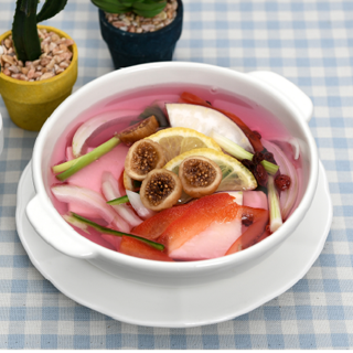 콜라비오미자 물김치