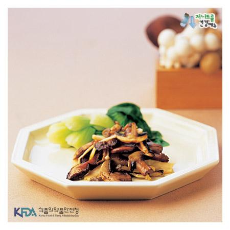 버섯 굴소스 볶음