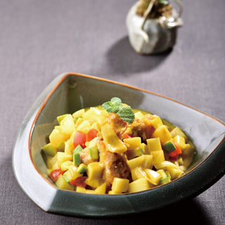 고등어카레탕수