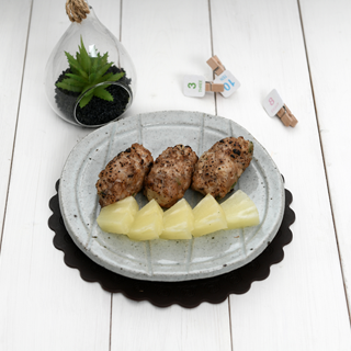 파인애플떡갈비