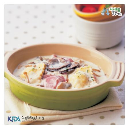 라비올리 크림소스