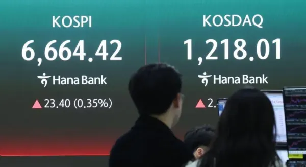 [속보] 코스피, 종가 기준 사상 최고치 마감…6690.9